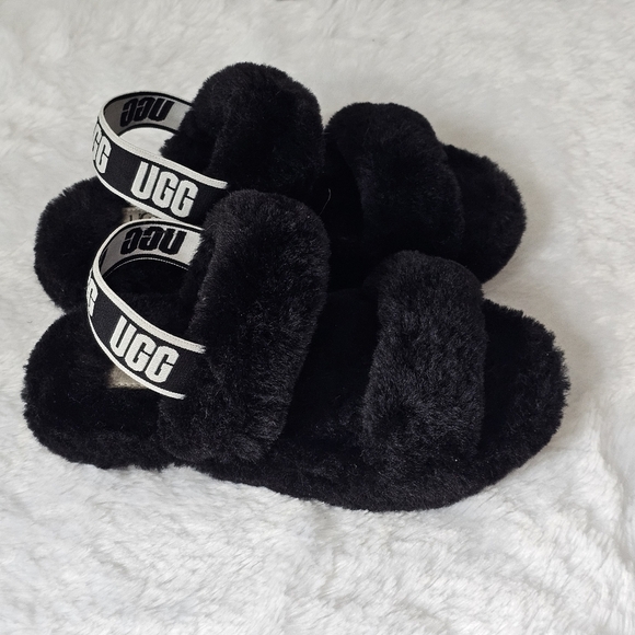 UGG Fluffy Slides - Kids - Picture 2 of 8